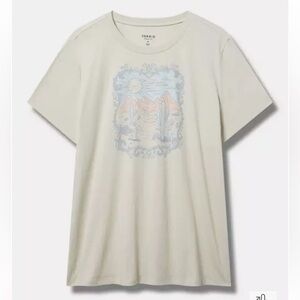 NWOT Torrid Desert Scene Classic Fit Heritage Jersey Crew Tee